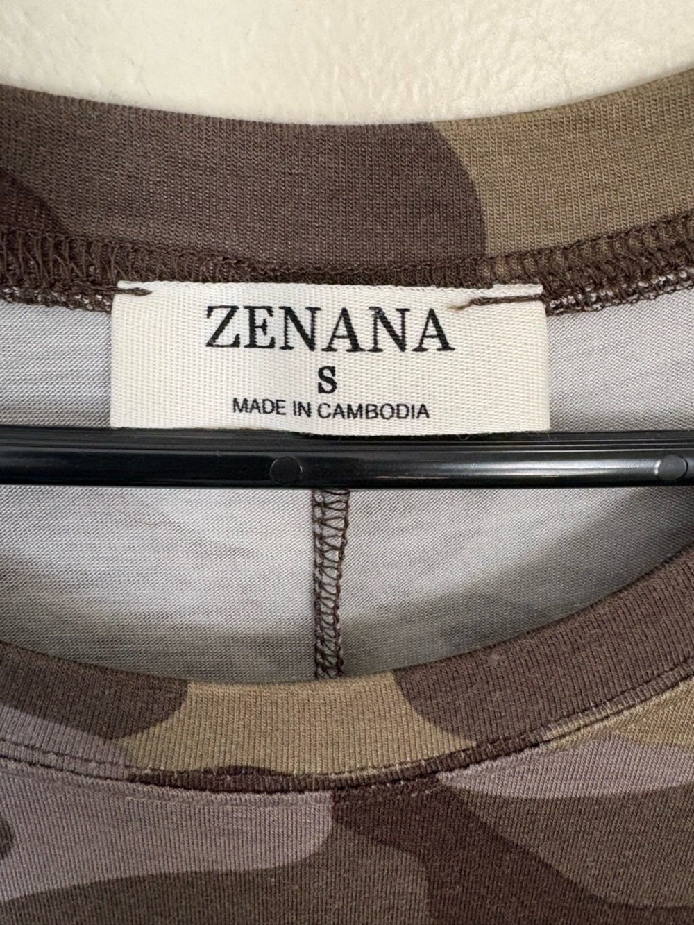 Zenana Outfitters Camo Tunic Mini Dress Size Small - Picture 9 of 11